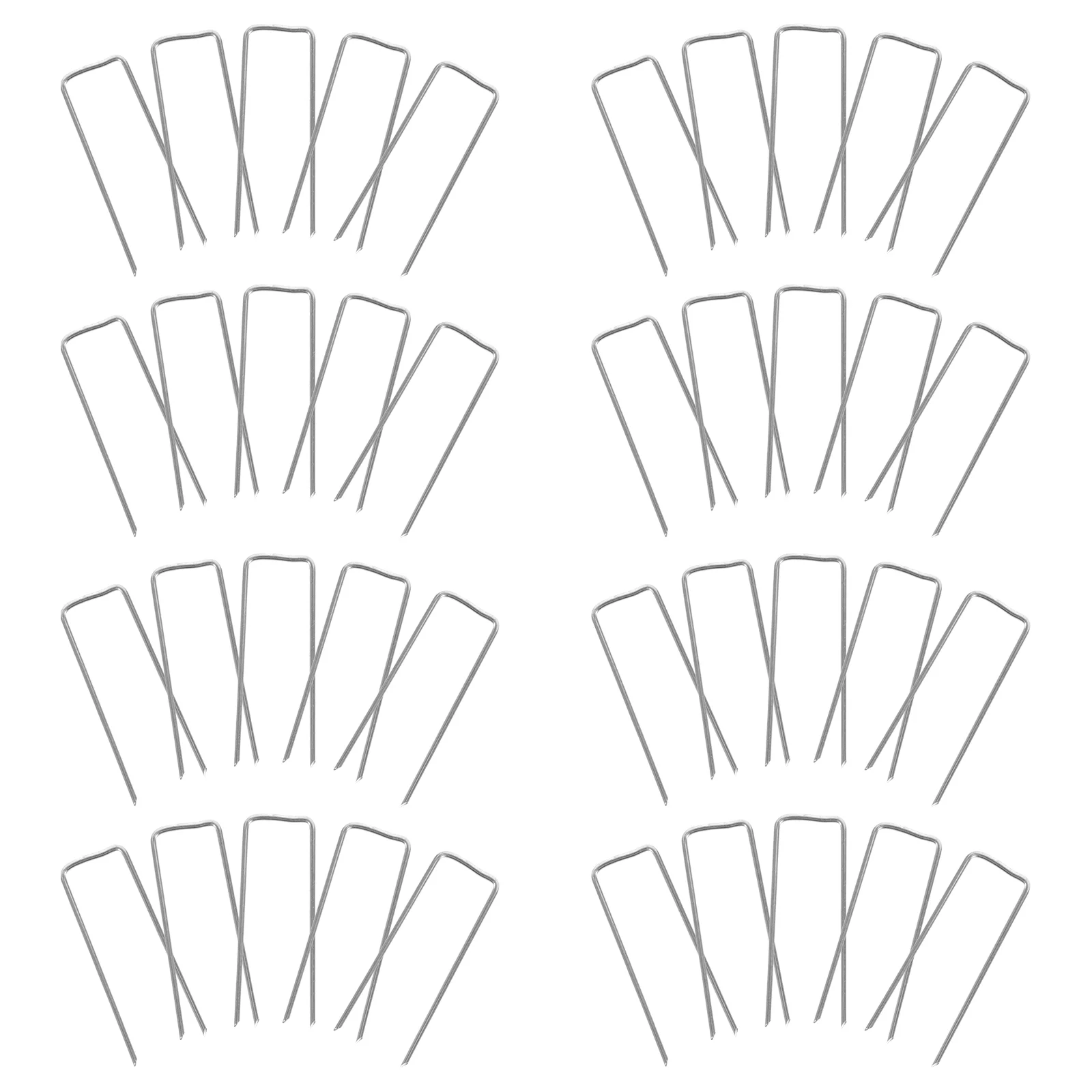 

Greening Pins Floral Fern Pins Gardening Pins Metal Floral U-Pins Plant Pins Flower Picks Straw Wreaths Craft Projecs