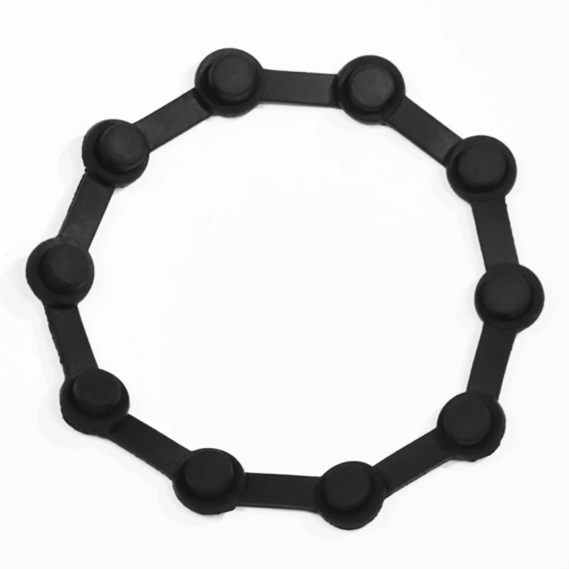 Motorcycle Screw Caps 10Pcs/set Motorbike Rubber Brake Grease Bleed Caps Black Nipple Brake Screw Caps Caliper Cover