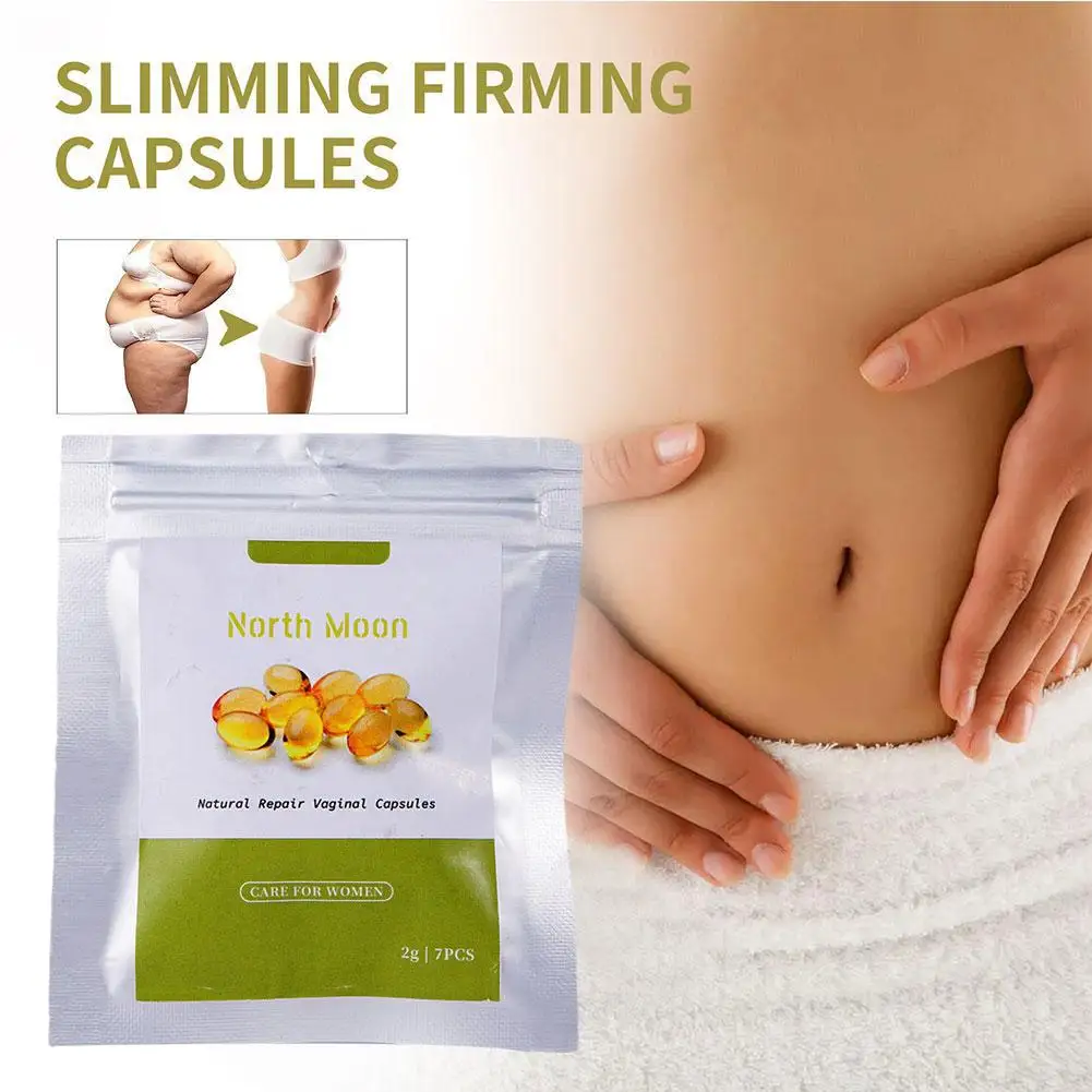 Anti-Itch Detox Slimming Capsules Vaginal Tightening Shrink Fat Burning Flat Belly Cleaning Feminine Hygiene Weight Loss Capsule