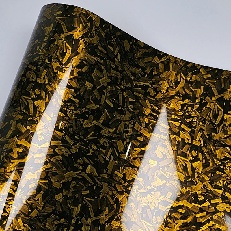 carbon Gold Carbon Vinyl Wrap Ghost Camo Self Adhesive Styling