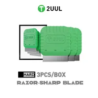 شفرات تنظيف وفك 2UUL Razor-Sharp الحادة (3 قطع) - موديلات DA95/DA96 2