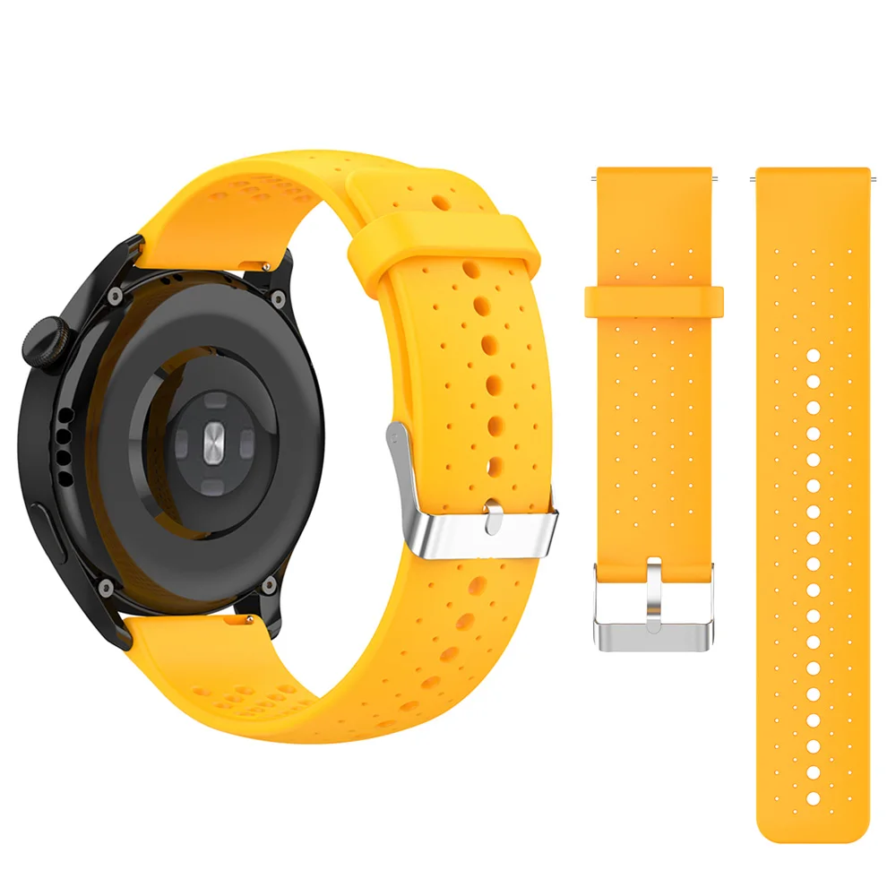 Silicone Smartwatch Band – Versatile 20mm/22mm Sports Strap