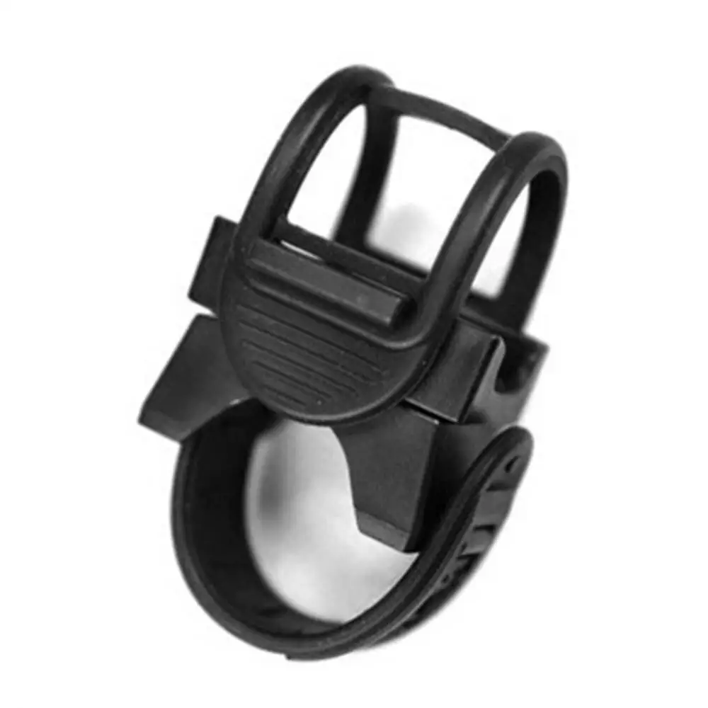 Bicycle flashlight holder bike front lamp light clamp headlight holder 360 degree rotatable LED flashlight torch mount holder clip 1pc