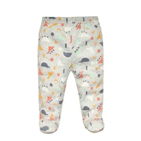 3PCS/Lot Spring Autumn Footed Baby Pants 100% Cotton Baby Girls Boys Clothes Unisex Casual Bottom PP Pants Newborn Baby Clothing 5