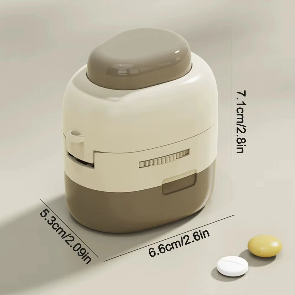 The Precise Multi-functional Medicine Cutter Can Cut Tablets Of Different Specifications and is Portable and Easy to Store