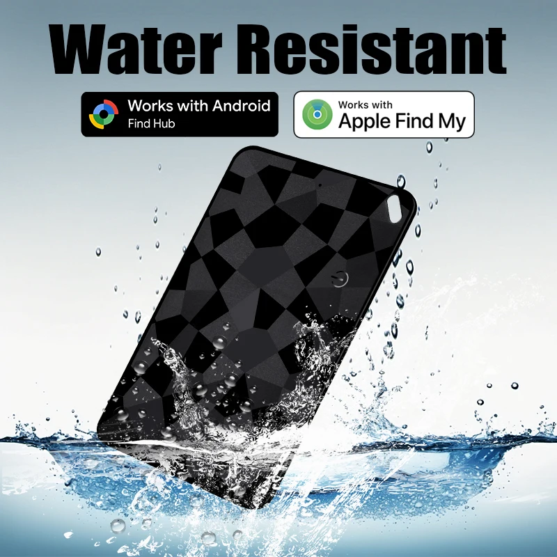 Rechargeable Dual System Smart Wallet Tracker with App Integration