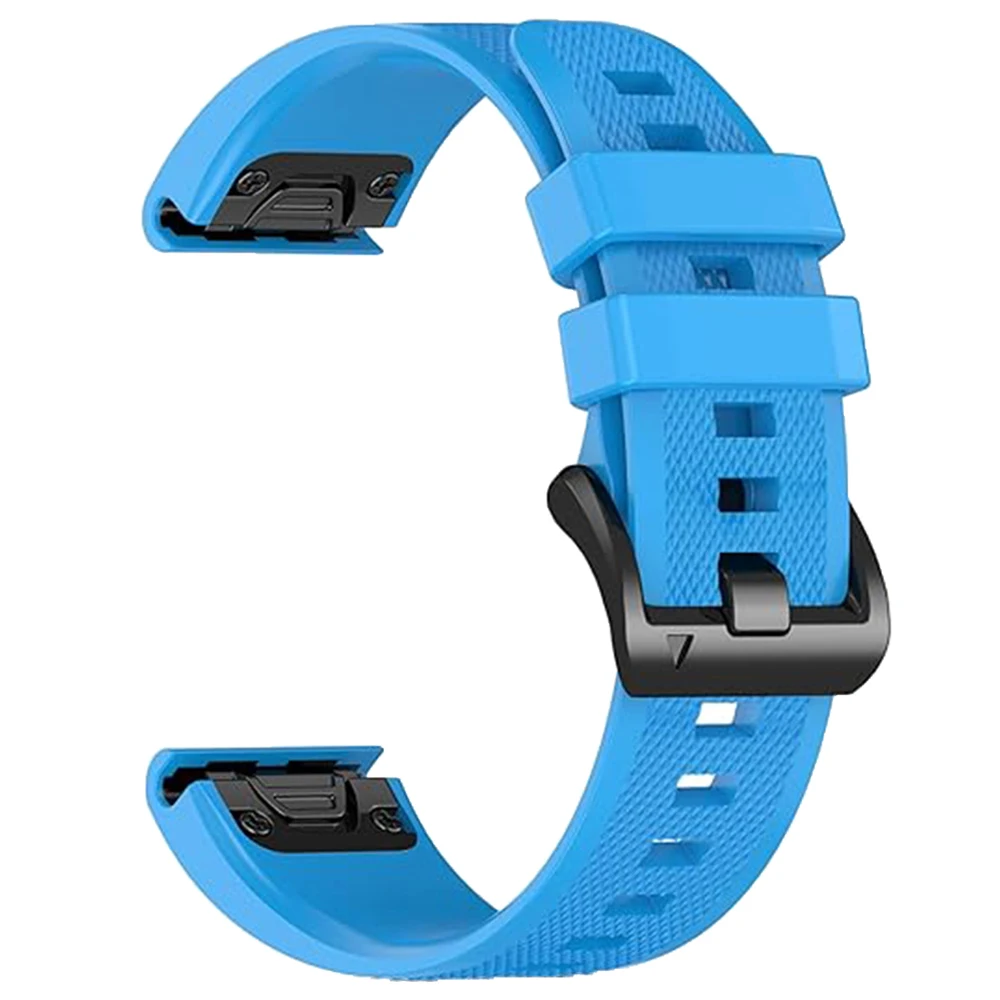 Quick Release Silicone Watchband with Easy Fit Design - 26mm/22mm Options