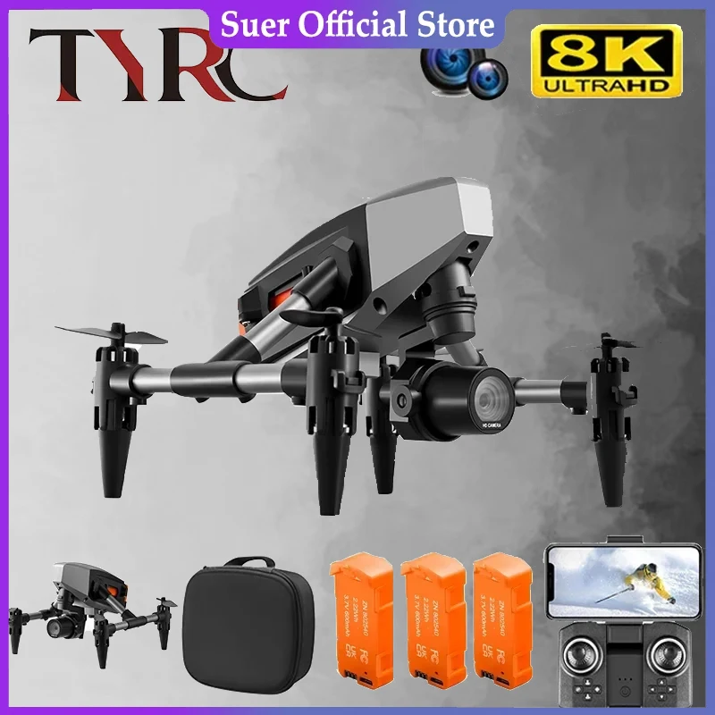 

TYRC XD1 Alloy Architecture Drone With Professional 8K HD Camera WIFI FPV Quadcopter Mini UAV Drone Optical Flow Helicopters