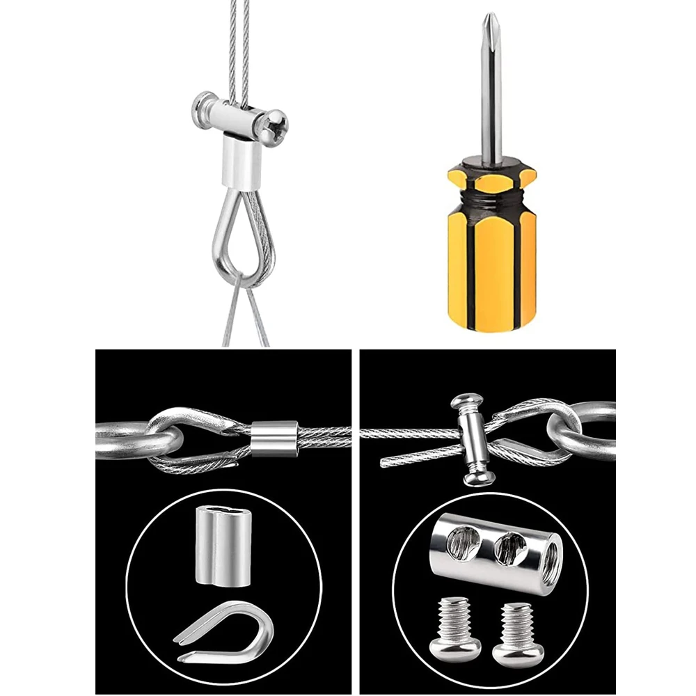 Stainless Steel Wire Rope 1/8 inch 3mm 304 Heavy Duty For Outdoor Tent