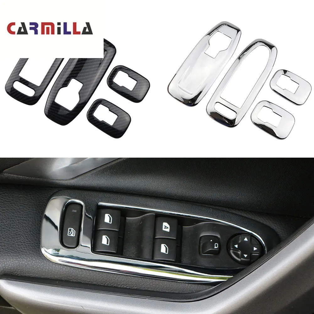 Carmilla наклейка на панель переключателя стеклоподъемника автомобиля для Peugeot 2008