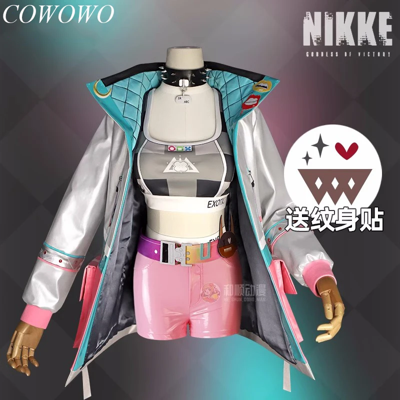 

COWOWO Аниме! Женский костюм для косплея NIKKE «богиня победы»
