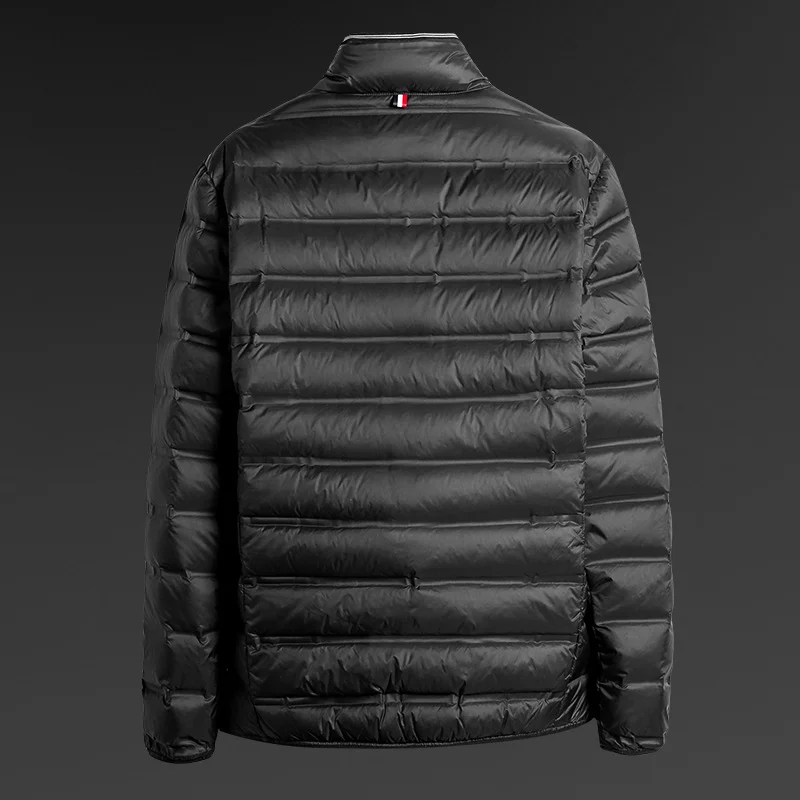 90% White Duck Down Ultra Lightweight Water and Wind-rainproof Men's Puffer Coat s Winter Brnad Parka 5XL 6XL