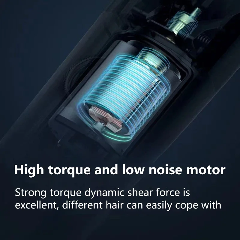 2023 Xiaomi Mijia Electric Hair Clipper Professional Razors Rechargeable Shaver Men Wireless Beard Titanium Alloy Blade trimmer 3