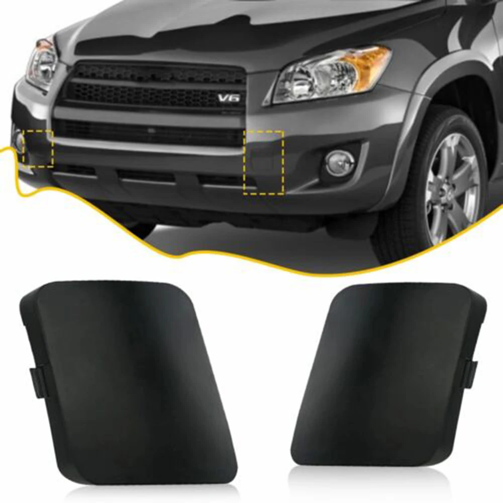 

New Practical Quality Durable Tow Hook Cover Cover ACA30 ACA33 1 Pair 53285-42930 ABS Plastic ACA31 Bumper Cap