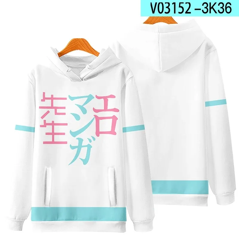 Japan Anime Eromanga Sensei 3D Print Oversized Women/Men Hoodie Sweatshirt Casual Sportswear Sagiri Izumi Cosplay Costume 2024