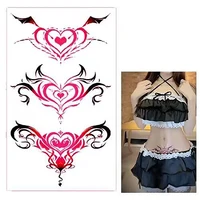 Tattoo Sex Waterproof Temporary Tattoo Wing Tattoo On Leg Arm Back Tattoos Sex Flash Tattoo Stick Fake Tattoos For Men Women 2