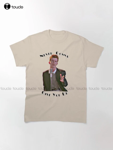 Never Gonna Give You Up Rickroll - Rick Astley  Art Print for