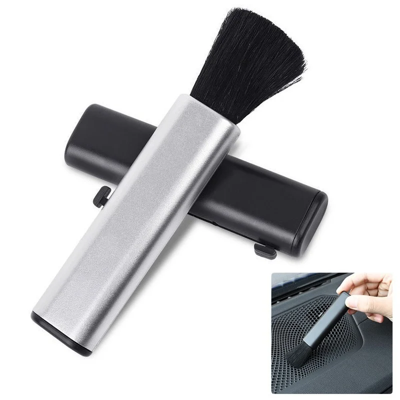 

Retractable Cleaning Brush Dashboard Air Conditioner Detail Brushes PC Keyboard Universal Cleaning Care Maintenance Soft Brush