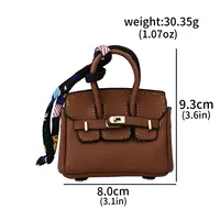 Mini Bag Pendant Small Keychain Case Accessory Family Mini Earphone Bag Accessories Pendant Key Chain Decoration Gift 6