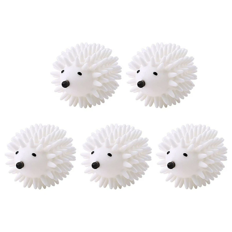 

5X Durable Laundry Ball Hedgehog Dryer Ball Reusable Dryer For Dryer Machine Anti- Static Ball Delicate High Quality