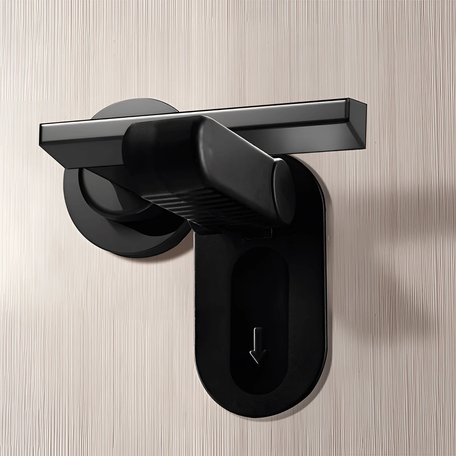 Door Lever Lock Child Proof Handle Locks Baby Safety Locks Punch-free Multifunction Hidden Button Buckle
