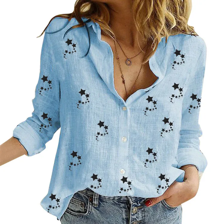 Camisetas informales Vintage de lino y algodón para mujer, camisetas Y2k, ropa de moda, ropa de calle, camisas para mujer