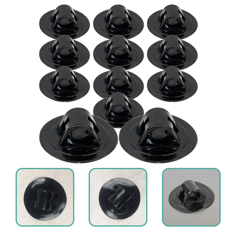 

12 Pcs Motor Fixing Bracket Support Fishing Kayak Stand Inflatable Boat Mount Supplies Holder Pvc Outboard