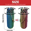 New Little Ouchies Fidget Pocket Mini Fidget Toy Spiky Grippie Stim Keychain Venting Key Pendant For Anxiety Relief Positive2025 2