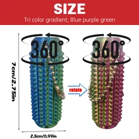 New Little Ouchies Fidget Pocket Mini Fidget Toy Spiky Grippie Stim Keychain Venting Key Pendant For Anxiety Relief Positive2025 2