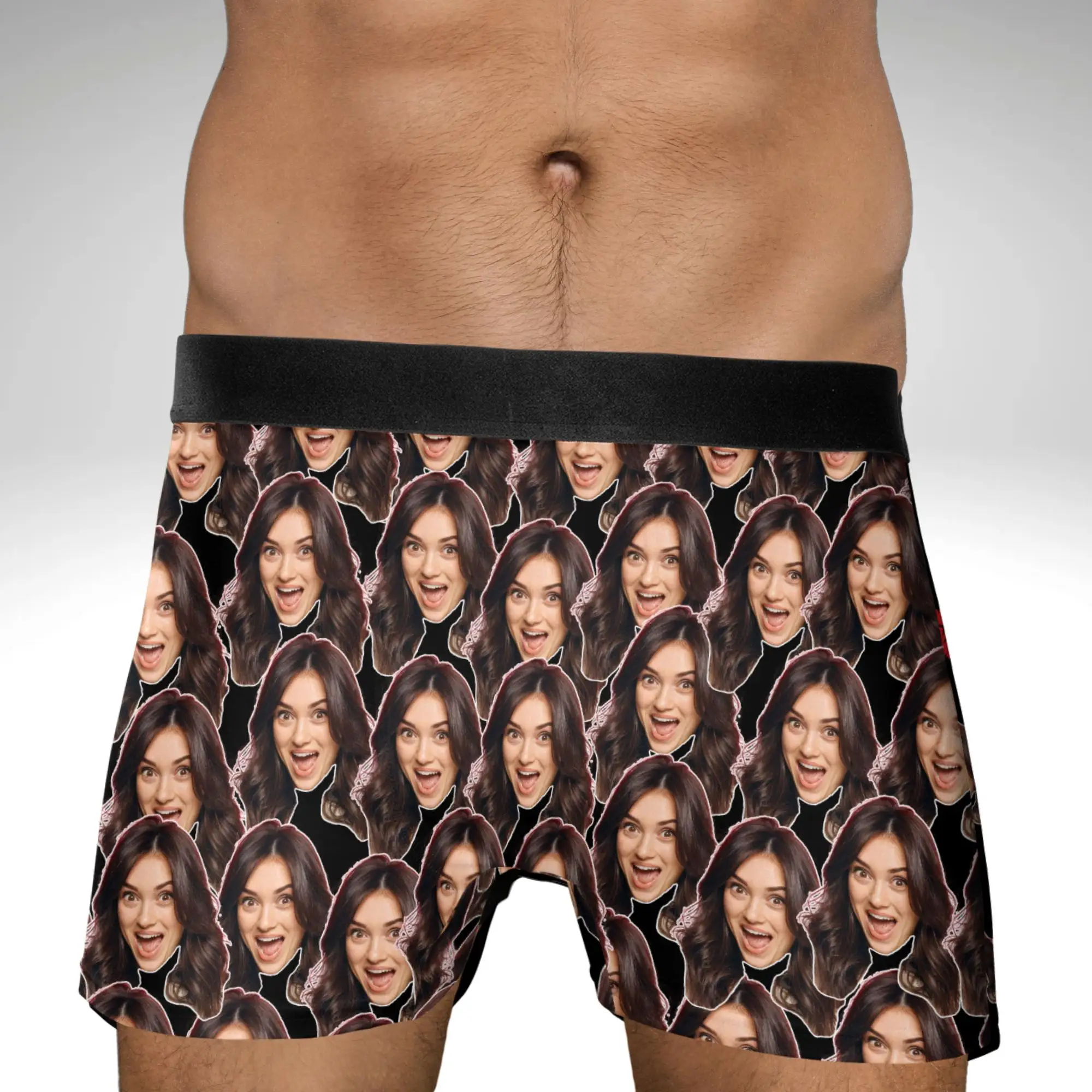 Custom Men's Boxer Briefs Personalized Photo Gift for Boyfriend Husband Face Briefs Custom Man Boxer Briefs Valentine's Day Gift 5