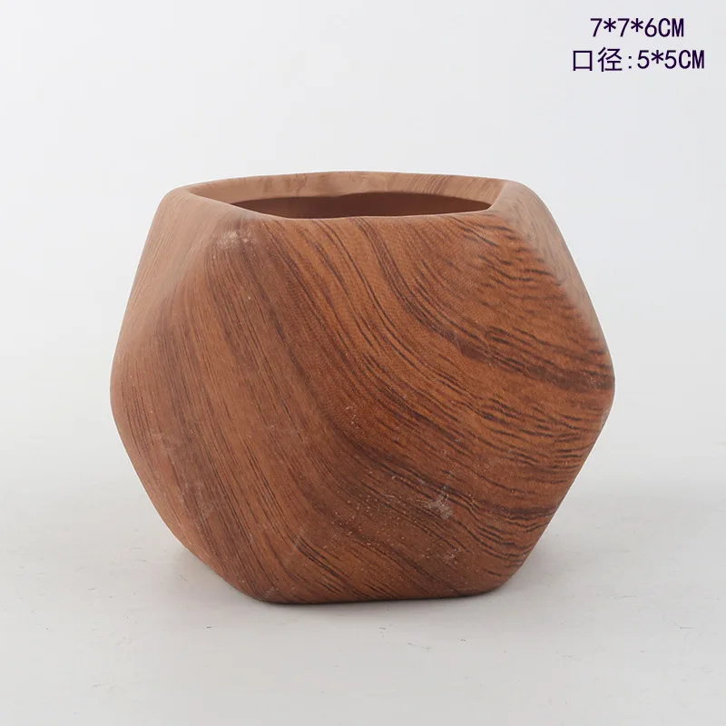 Nordic Ceramic Succulent Vase - Elegant Home and Office Decor