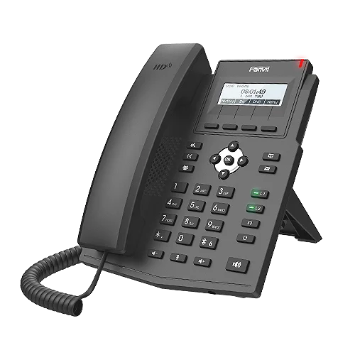 

Entry-level IP Phone Fanvil X1SG with all necessary VoIP features 2 SIP Lines 2.28-Inch Dot-matrix Screen POE VoIP SIP Phone