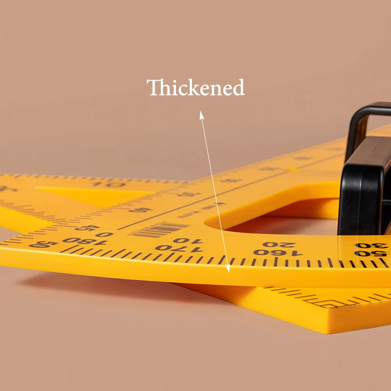 Oktatásügy Háromszög Mérővessző Referens Nullkörző Matematikai Rajzolás Műszerek számára Tanító Nevelési papíráru 50/100cm egyenesen Mérővessző