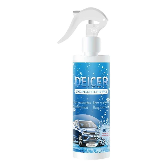 Car Windshield Cleaner 250ml Car Glass Deicing Agent Spray Glass