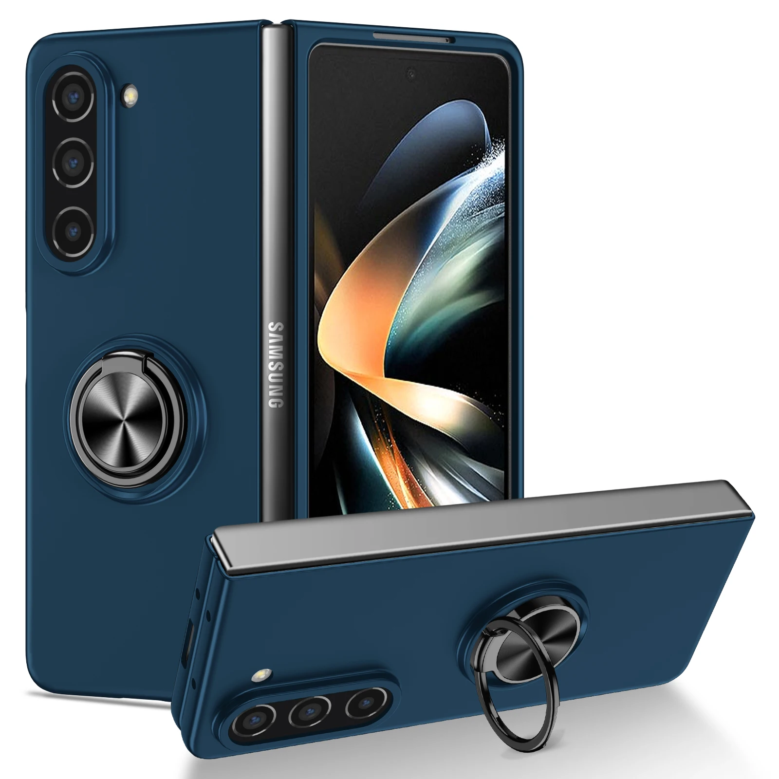 Custodia Portatile Antiriflesso Per Samsung Galaxy Z Fold 5 4 Fold3 Fold2 Fold2 Fold5 Fold4 Protezione Anticaduta Funda Capa
