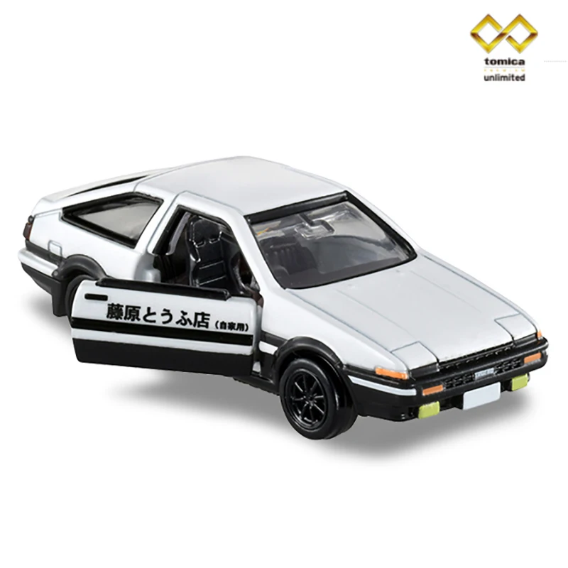 TOMY Initial D Toyota AE86 Fujiwara Takumi UNLIMITED Alloy Car