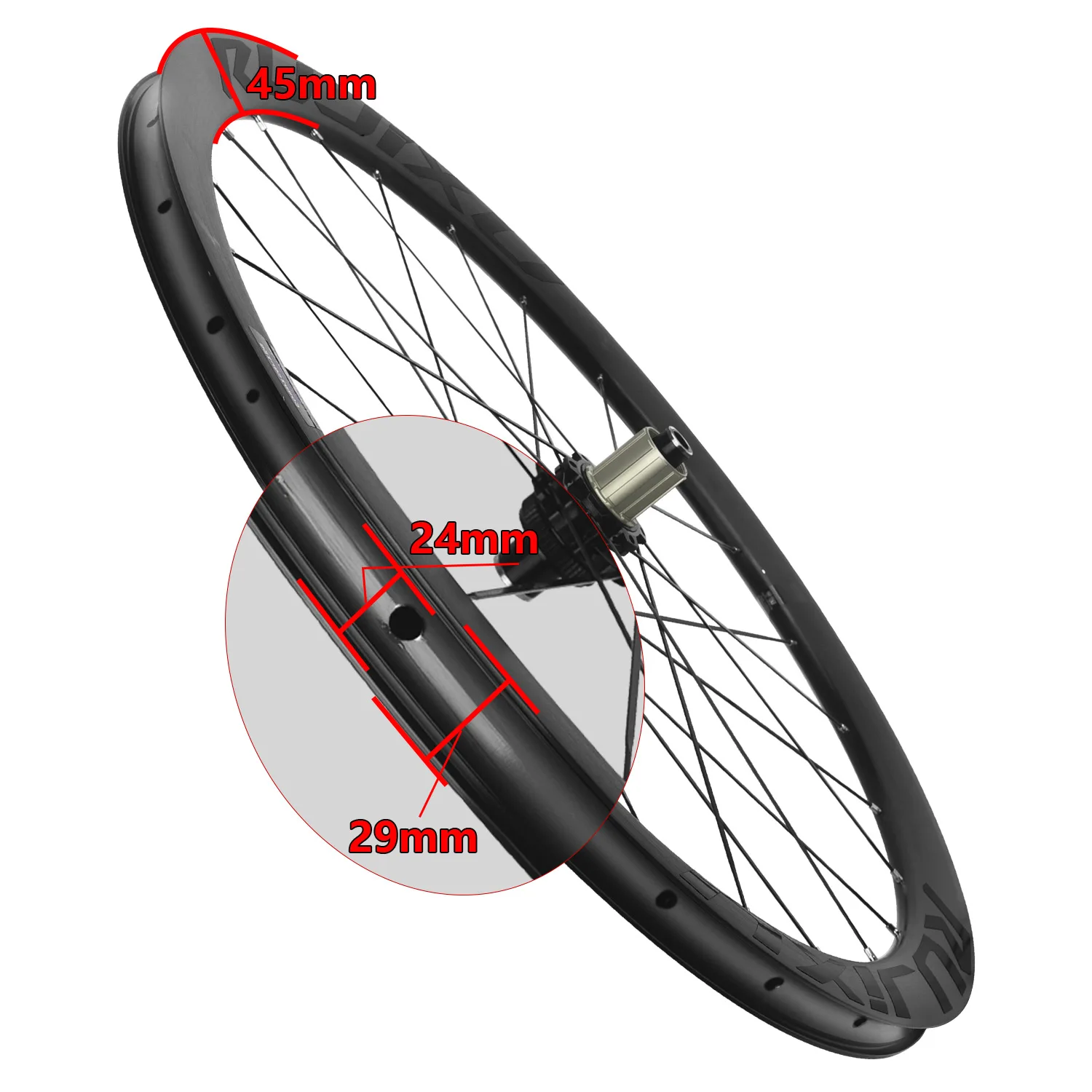 Rujixu deep 45mm mountain horse wheelset 29-inch Mtb wheels