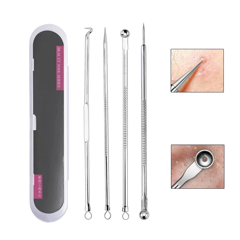1 Set Acne Blackhead Remover Needle Tools Set Blackhead Pimple