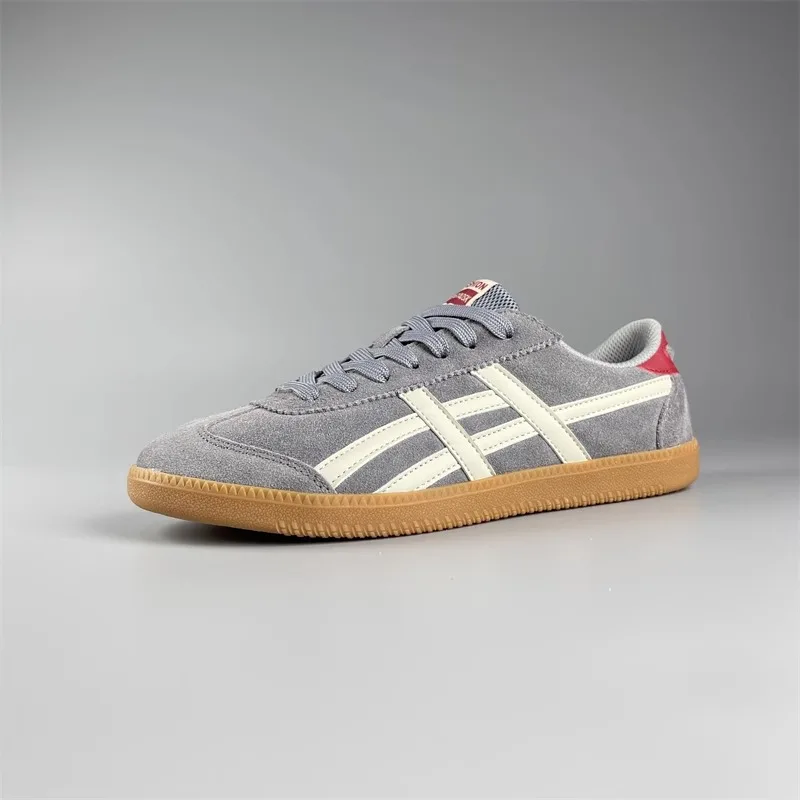 

Новинка Весна 2024, мужские туфли Dexun в стиле ретро из натуральной кожи на плоской подошве, маленькие белые туфли с мягкой подошвой, спортивные и повседневные туфли для скейтборда