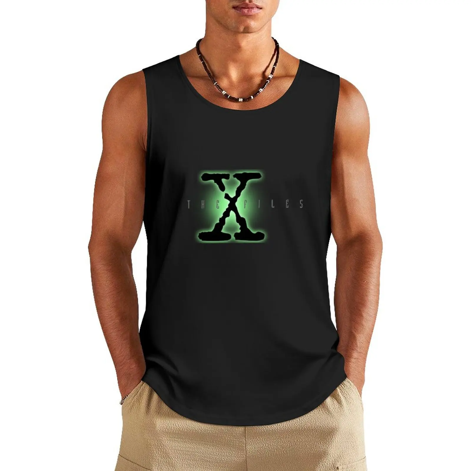 

The X files Tank Top t-shirt for men clothes for men gym shirts