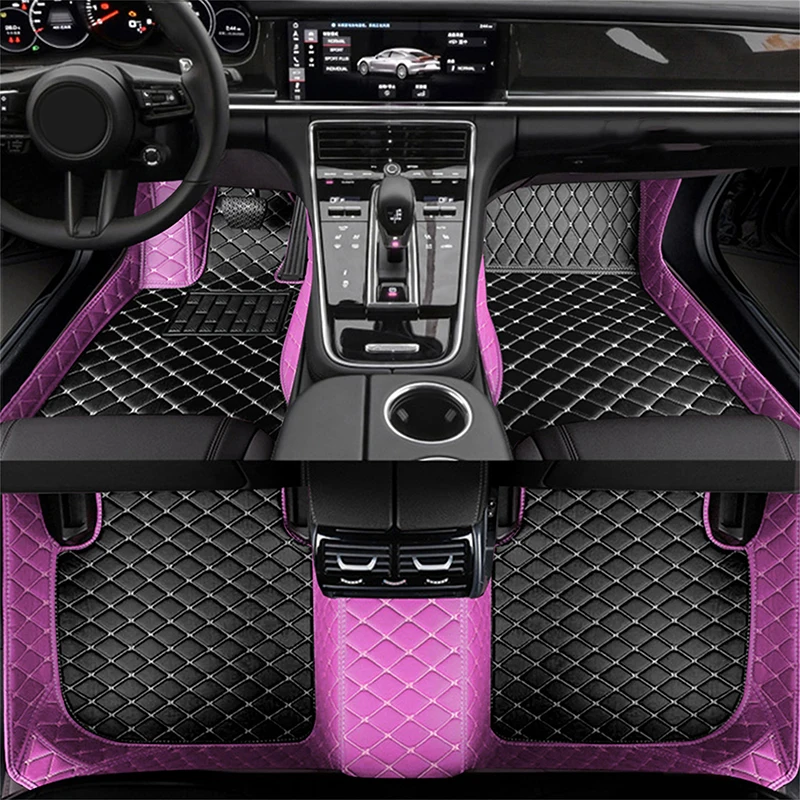 

WZBWZX Custom Leather Car Floor Mat For Chery All Models QQ3 QQ6 Ai Ruize A3 Tiggo X1 QQ A5 E3 V5 EQ1 Tiggo E5 A3 Car-Styling