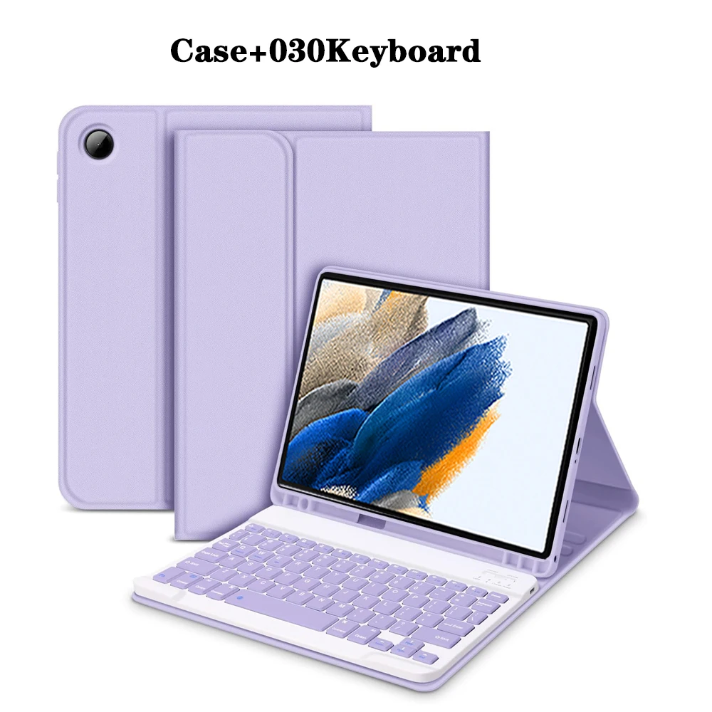 Premium Keyboard Case with Pencil Holder and Bluetooth Keyboard