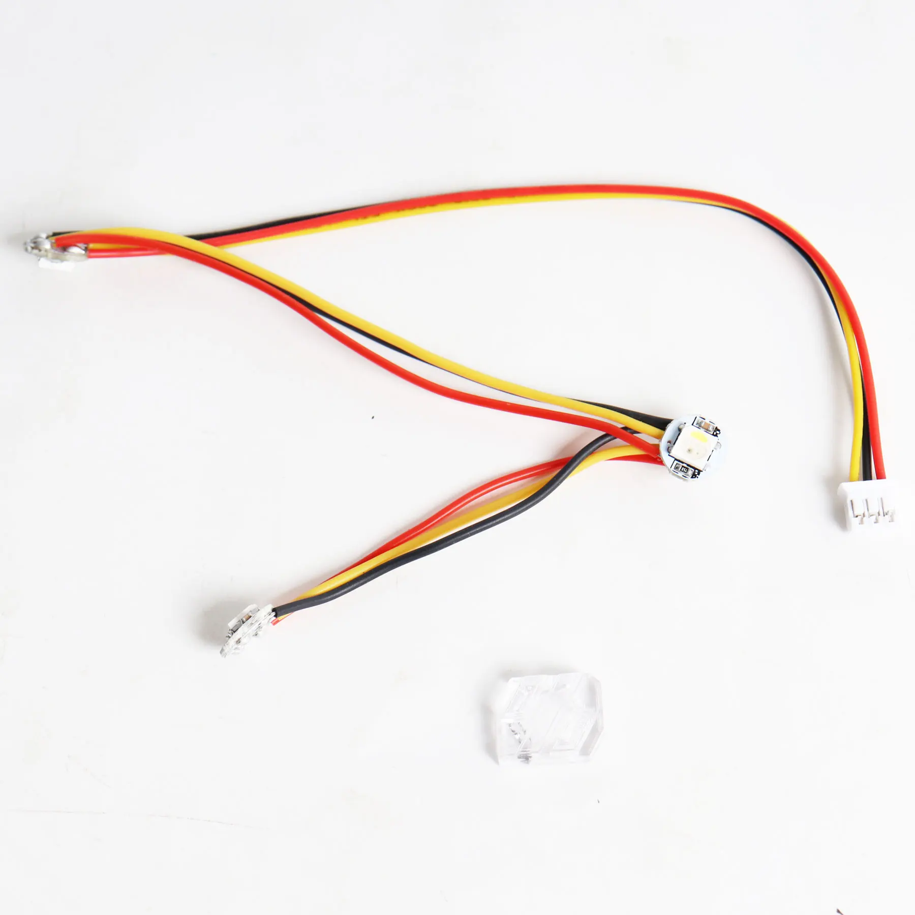 Blurolls-neopixel Rgbw Mini Botão Pcb Led Light 30awg Cabos Ptfe Resina Sla Impresso Voron 2.4 Trident sb Stealthburner Extrusora - Imagem 2