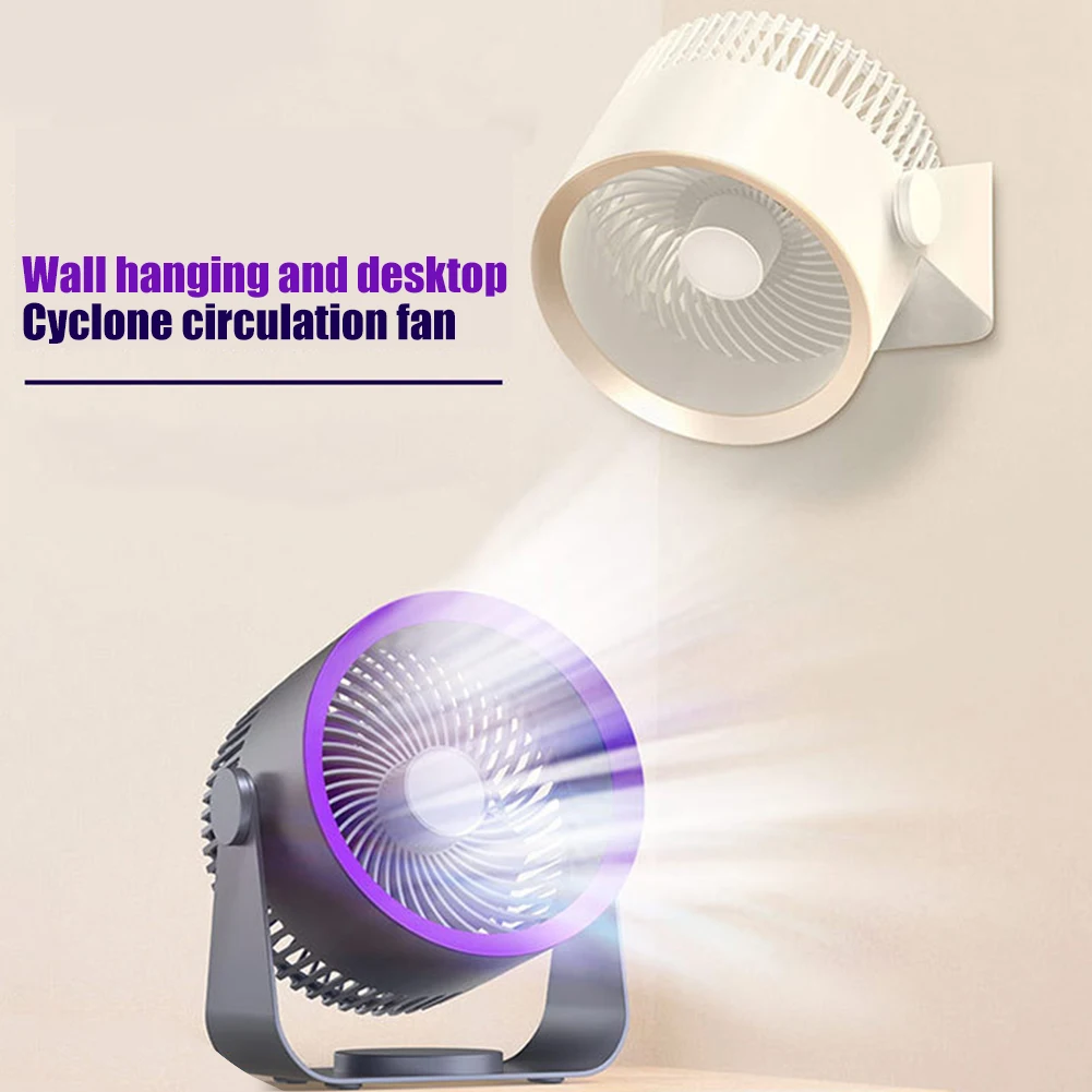 Multipurpose Electric Fan - 4000mAh Air Circulator Wireless Wall Ceiling Fan