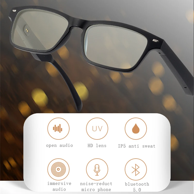 2023 Új smare szemüvegek férfiak Nők Bluetooth Hívás Szikratávirát Bluetooth 5.0 Meghallgat hogy Lá Muzsika szemüvegek smare anti-blue ligh szemüvegek