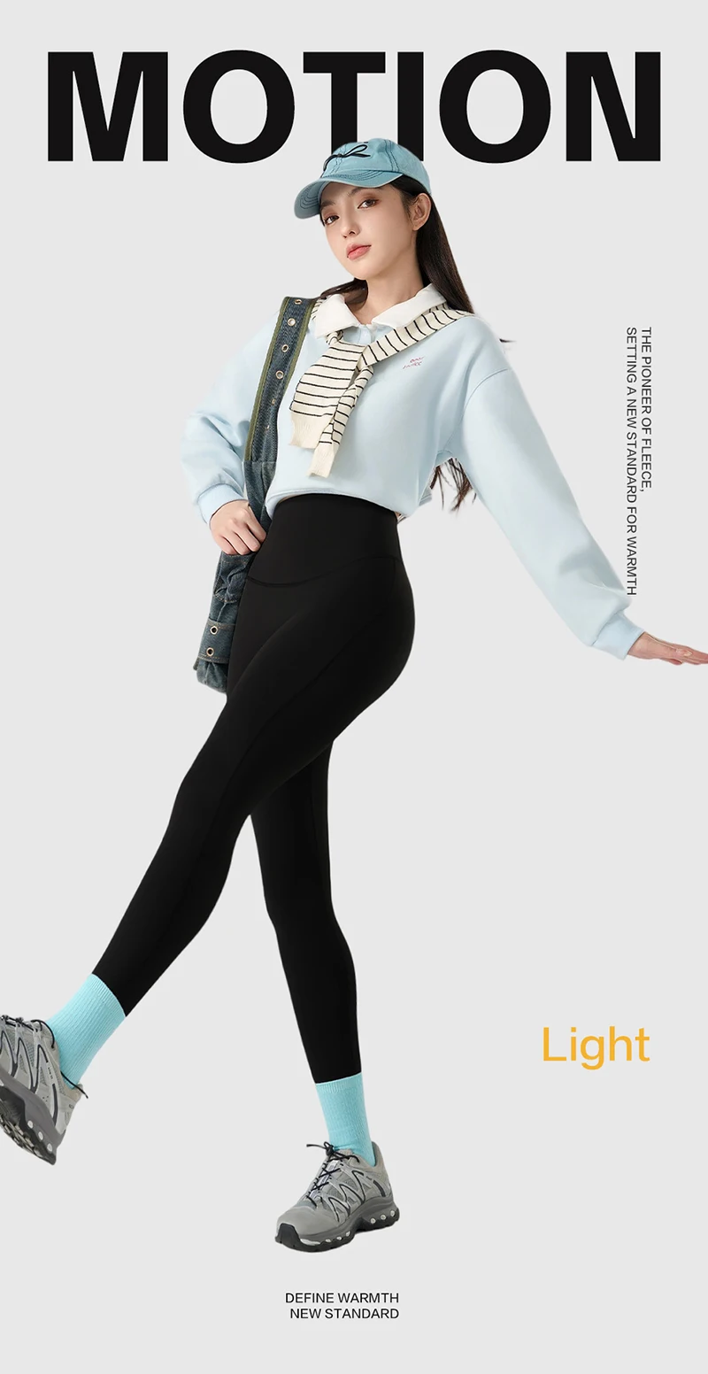 BIVIGAOS Autumn Winter 3D Butt Sharkskin Warm Yoga Leggings Women's Stretch Slim Brushed Light Fleece Fitness Sport Leggings S1370fff895dc42559abde1073924021dN