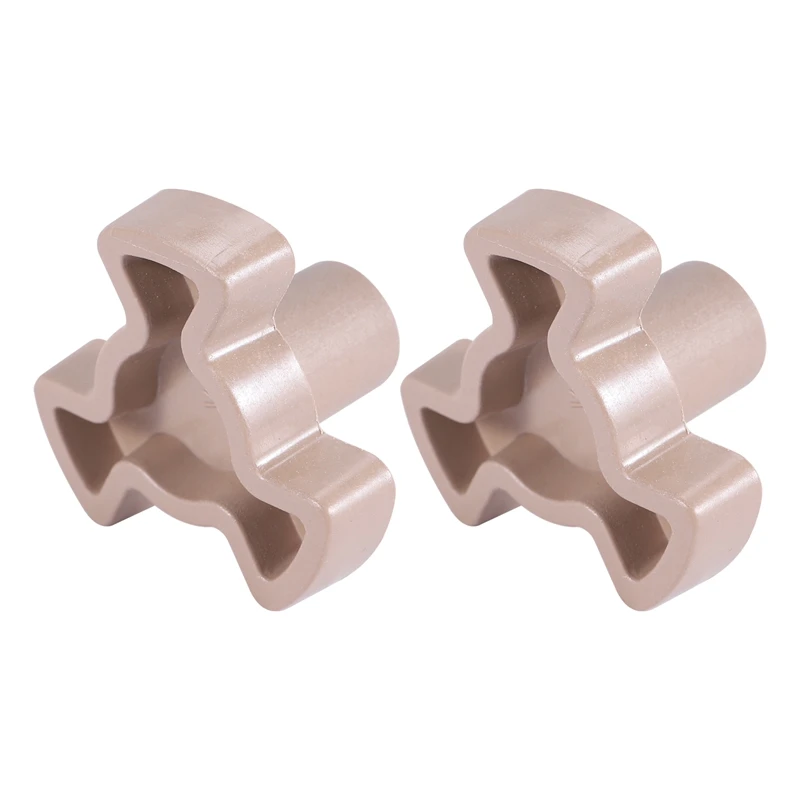 2 Accoppiatori Per Piatti Girevoli Microonde - Universali, In PP, Sostituzione Per Forni A Microonde