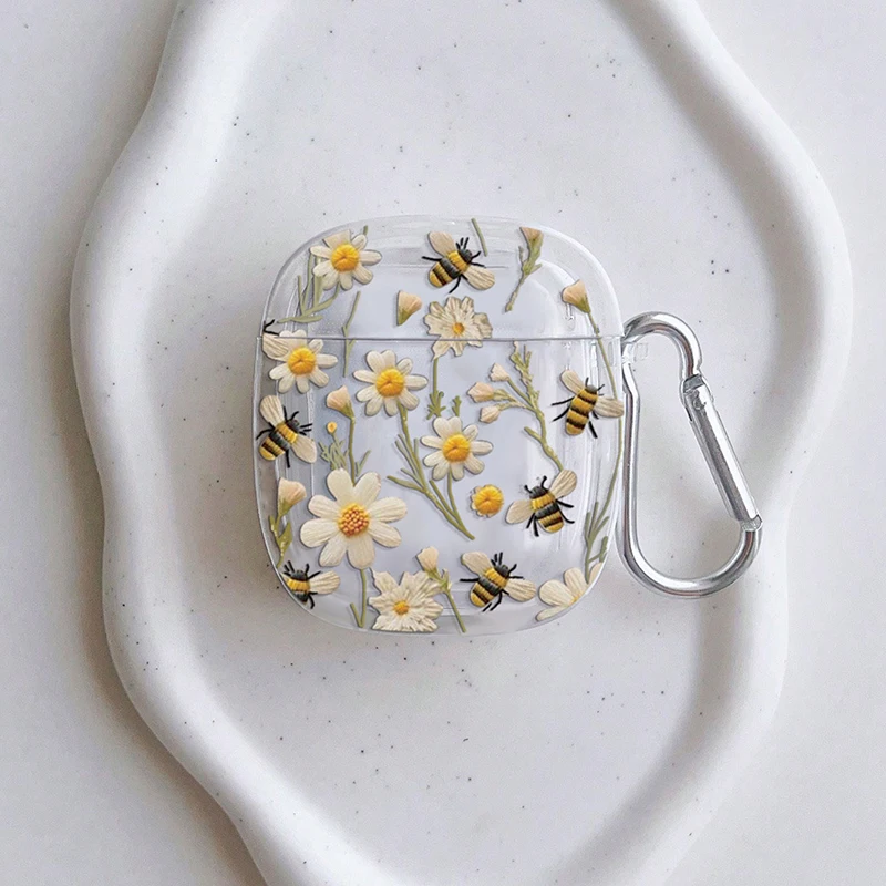Spring Fresh Blue Floral Soft Case - Protective Cover