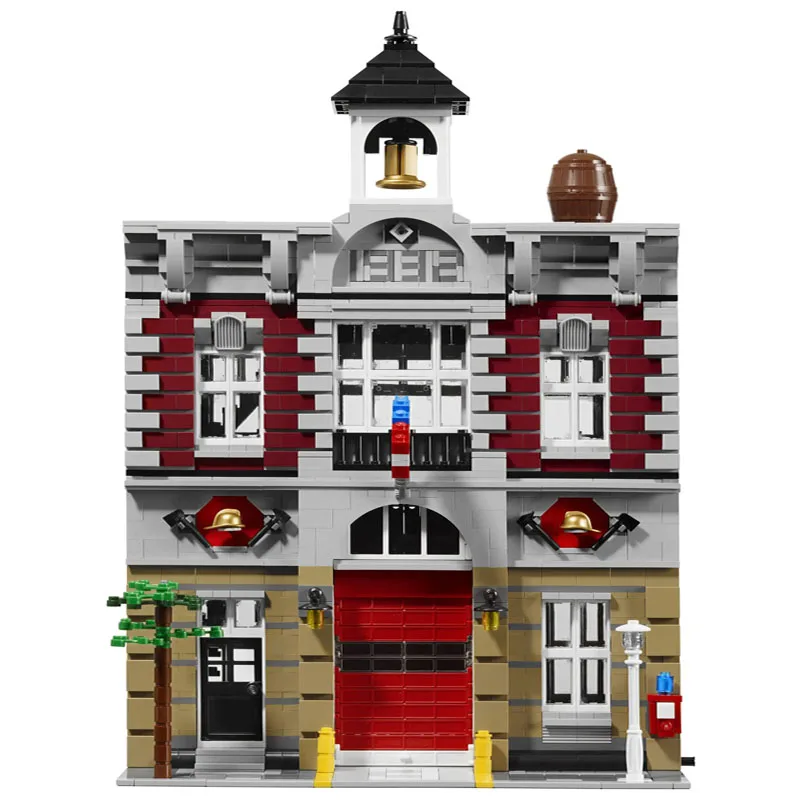 

2231 PCS Fire Brigade Model Building Blocks Bricks Children Sets Toys Birthday Christmas Gifts Compatible 10197 15004