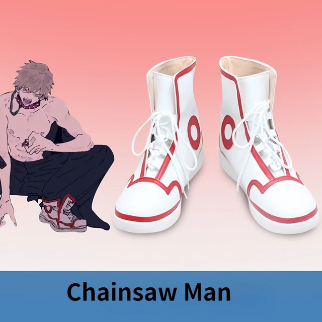  KOGOROUCOS Chainsaw Man Denji Shoes Boots Cosplay Costume  0327016 Customizable Size : Clothing, Shoes & Jewelry